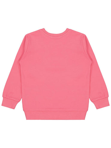 Civil Girls Düz 2-5 Yaş Sweatshirt - Pembe