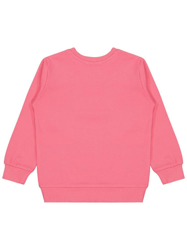 Civil Girls Düz 2-5 Yaş Sweatshirt - Pembe