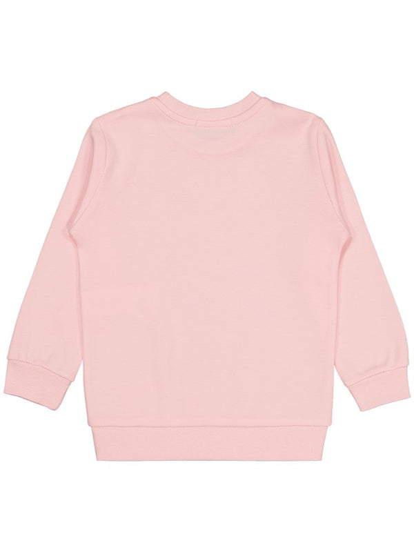 Civil Girls Düz 2-5 Yaş Sweatshirt - Pembe