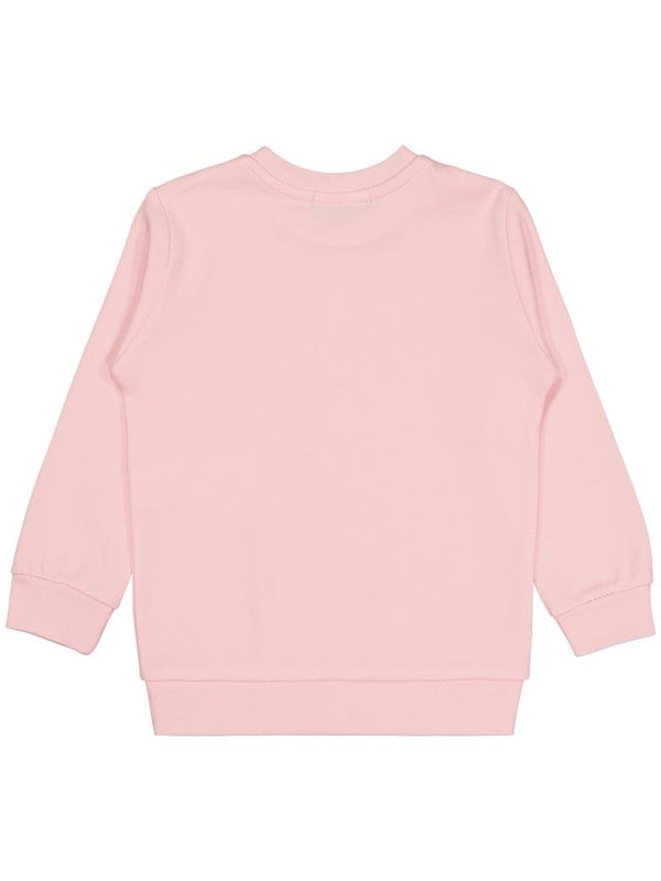 Civil Girls Düz 2-5 Yaş Sweatshirt - Pembe