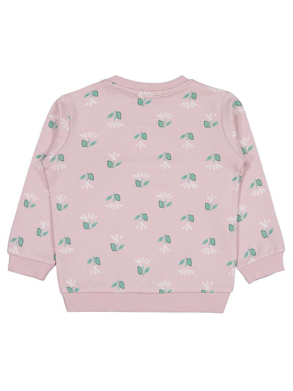 Civil Girls Çıtır Çiçek Baskılıü 2-5 Yaş Sweatshirt - Pembe