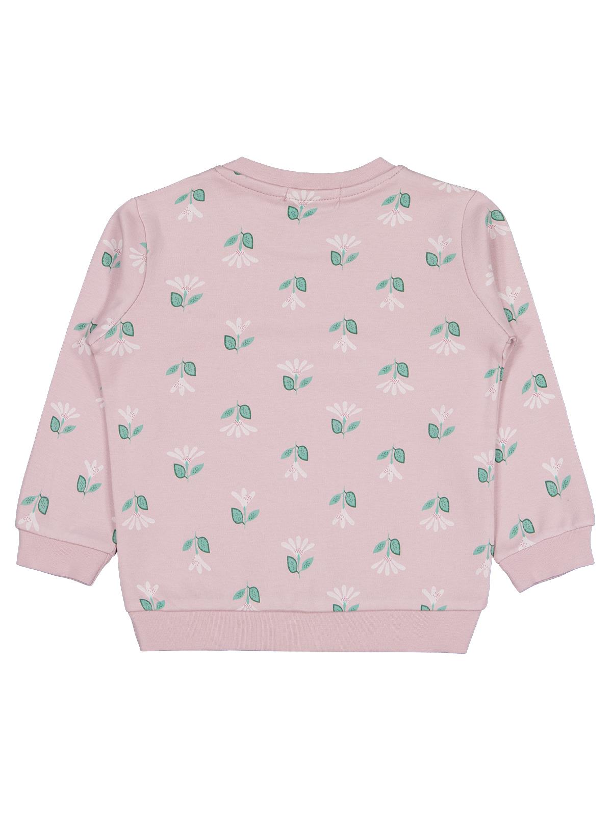 Civil Girls Çıtır Çiçek Baskılıü 2-5 Yaş Sweatshirt - Pembe