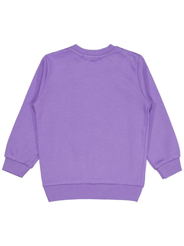 Civil Girls Unicorn Baskılı 2-5 Yaş Sweatshirt - Lila