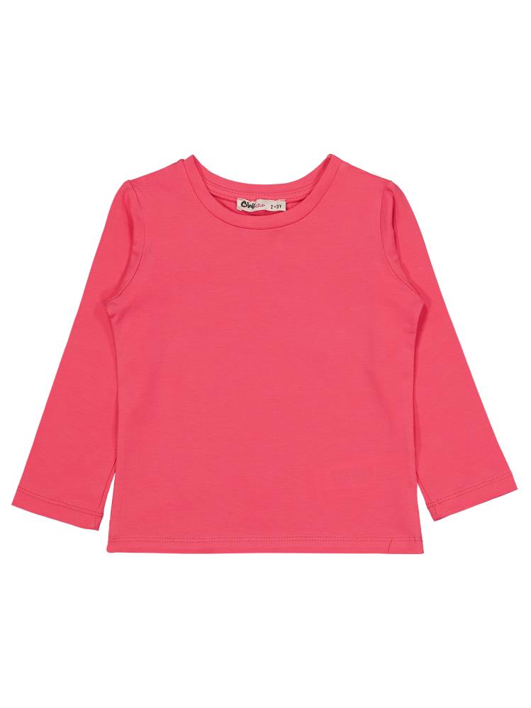 Civil Girls Basic 2-5 Yaş Sweatshirt - Pembe