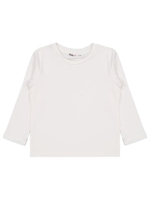Civil Girls Basic 2-5 Yaş Sweatshirt - Ekru