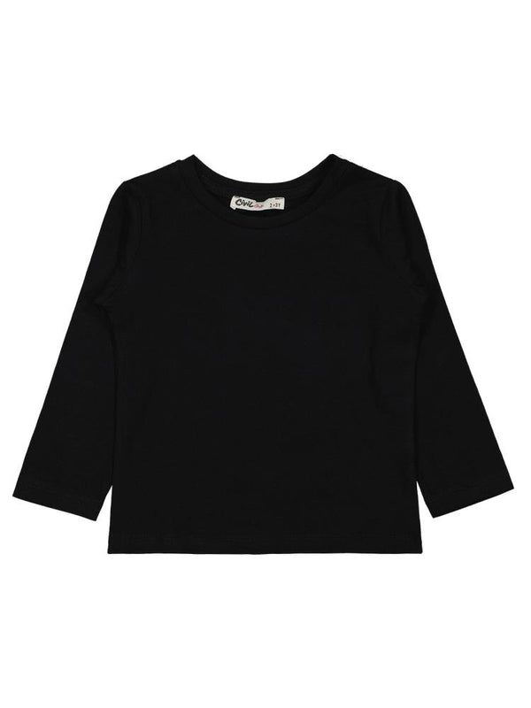 Civil Girls Basic 2-5 Yaş Sweatshirt - Siyah