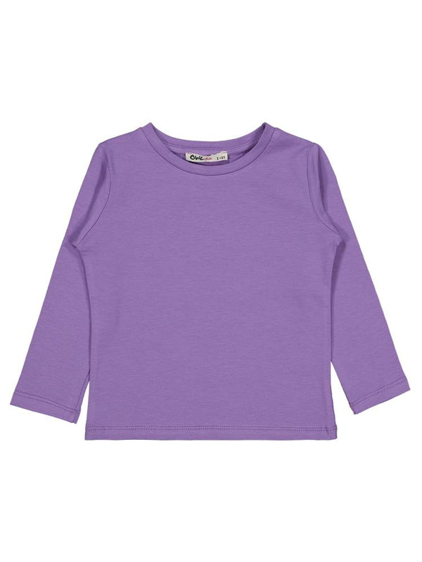 Civil Girls Basic 2-5 Yaş Sweatshirt - Lila