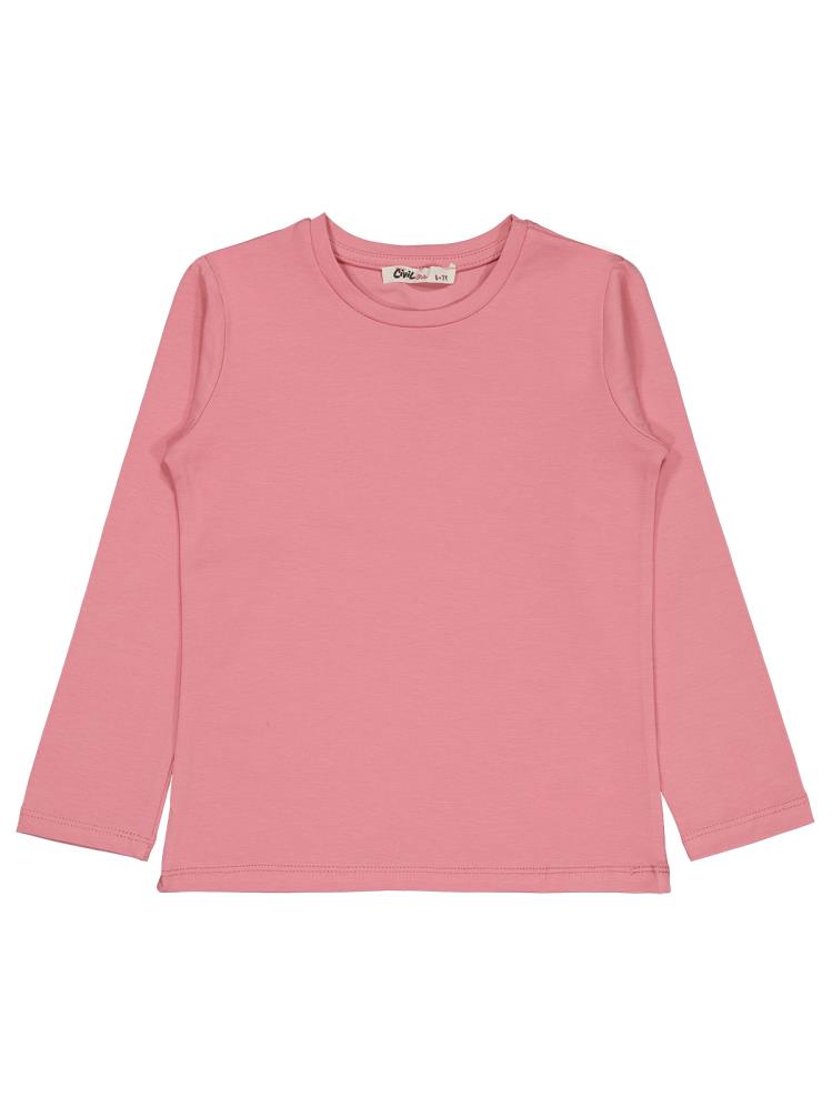 Civil Girls Basic 6-9 Yaş Sweatshirt - Pembe