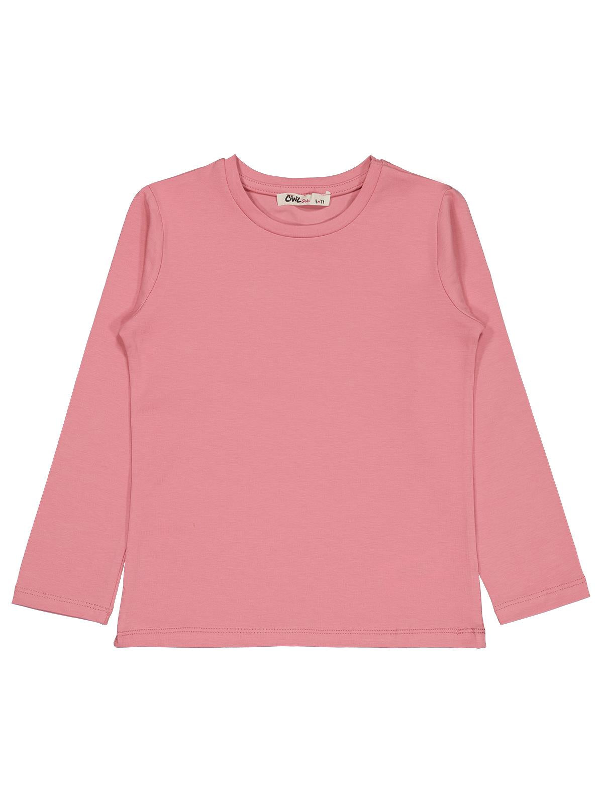 Civil Girls Basic 6-9 Yaş Sweatshirt - Kırmızı