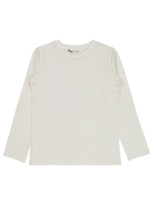 Civil Girls Basic 10-13 Yaş Sweatshirt - Ekru
