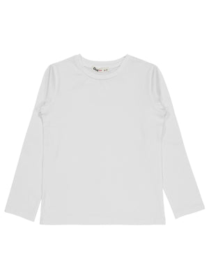 Civil Girls Basic 10-13 Yaş Sweatshirt - Beyaz