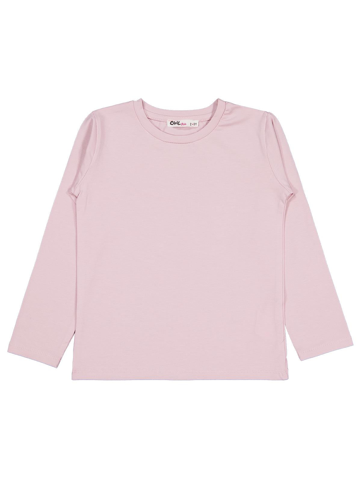 Civil Girls Basic 6-9 Yaş Sweatshirt - Kırmızı