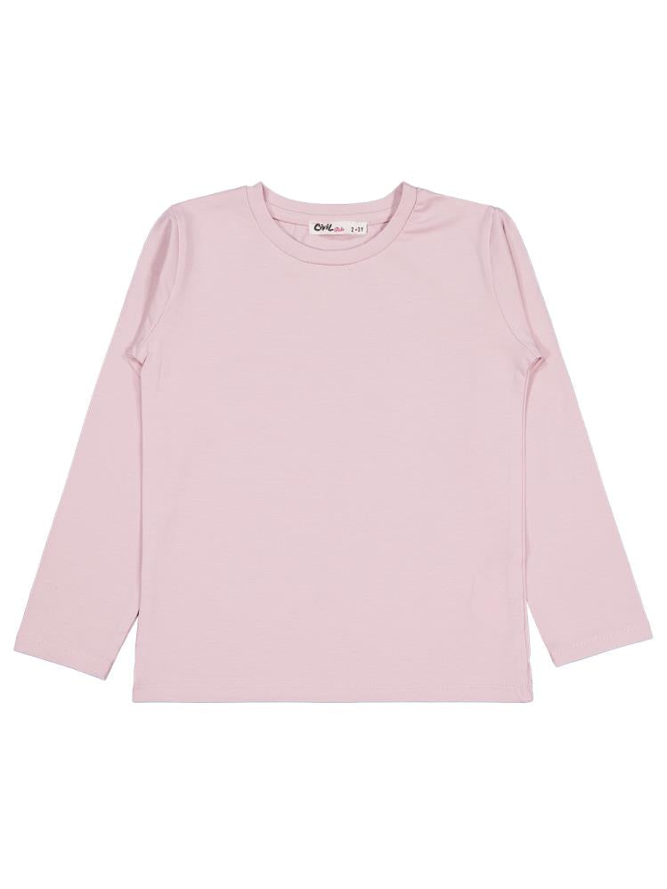 Civil Girls Basic 6-9 Yaş Sweatshirt - Pembe