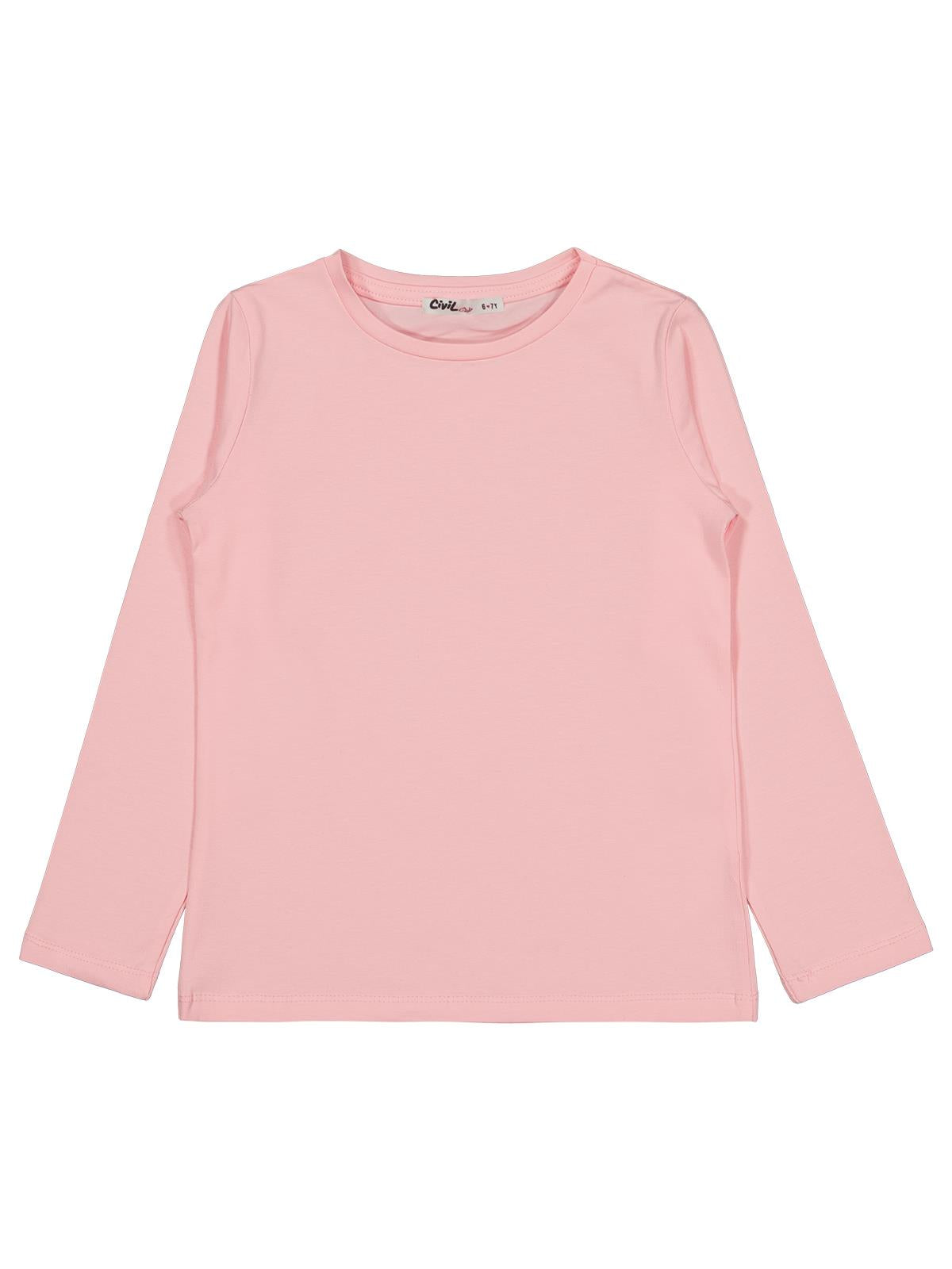 Civil Girls Basic 6-9 Yaş Sweatshirt - Kırmızı