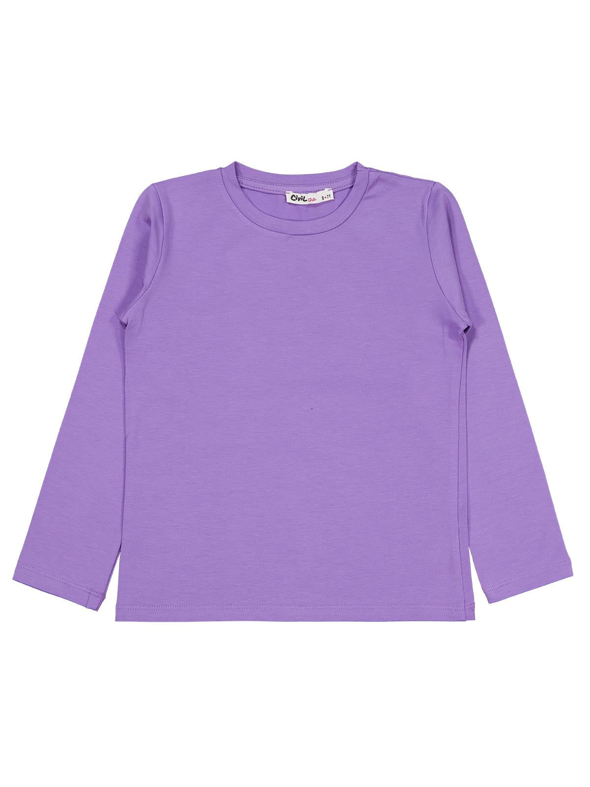 Civil Girls Basic 6-9 Yaş Sweatshirt - Kırmızı