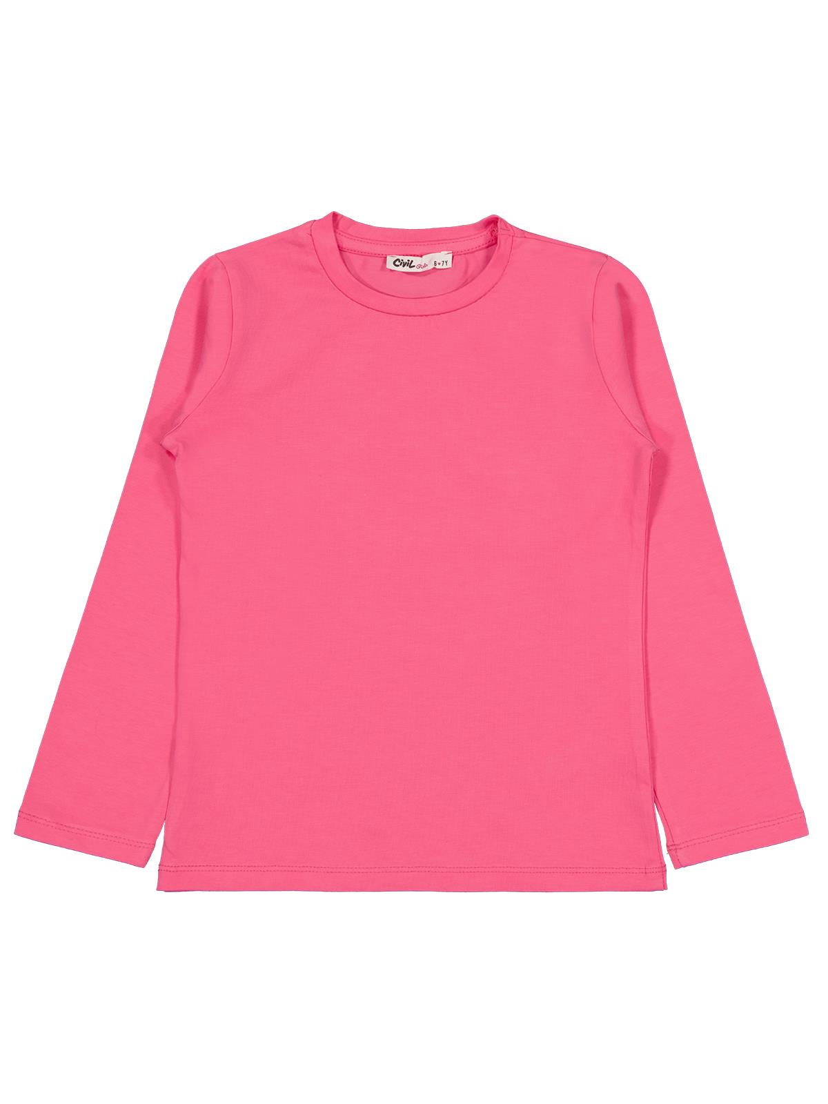 Civil Girls Basic 6-9 Yaş Sweatshirt - Kırmızı