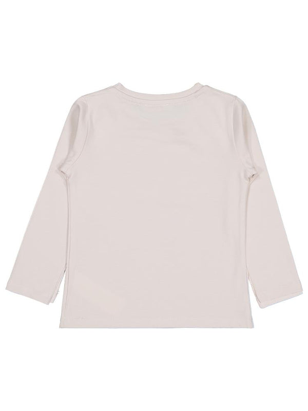 Civil Girls Kurdela Baskılı 2-5 Yaş Sweatshirt - Bej