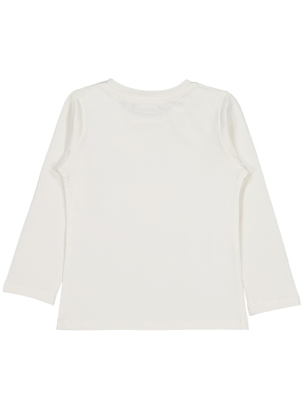 Civil Girls Parti Night Baskılı 2-5 Yaş Sweatshirt - Ekru