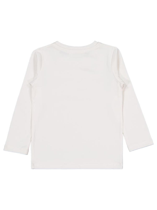 Civil Girls Leopar Baskılı 2-5 Yaş Sweatshirt - Ekru