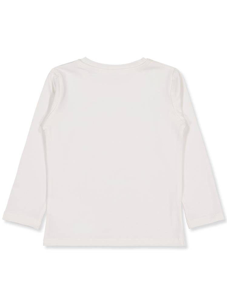 Civil Girls Good Energy Clup Baskılı 2-5 Yaş Sweatshirt - Ekru