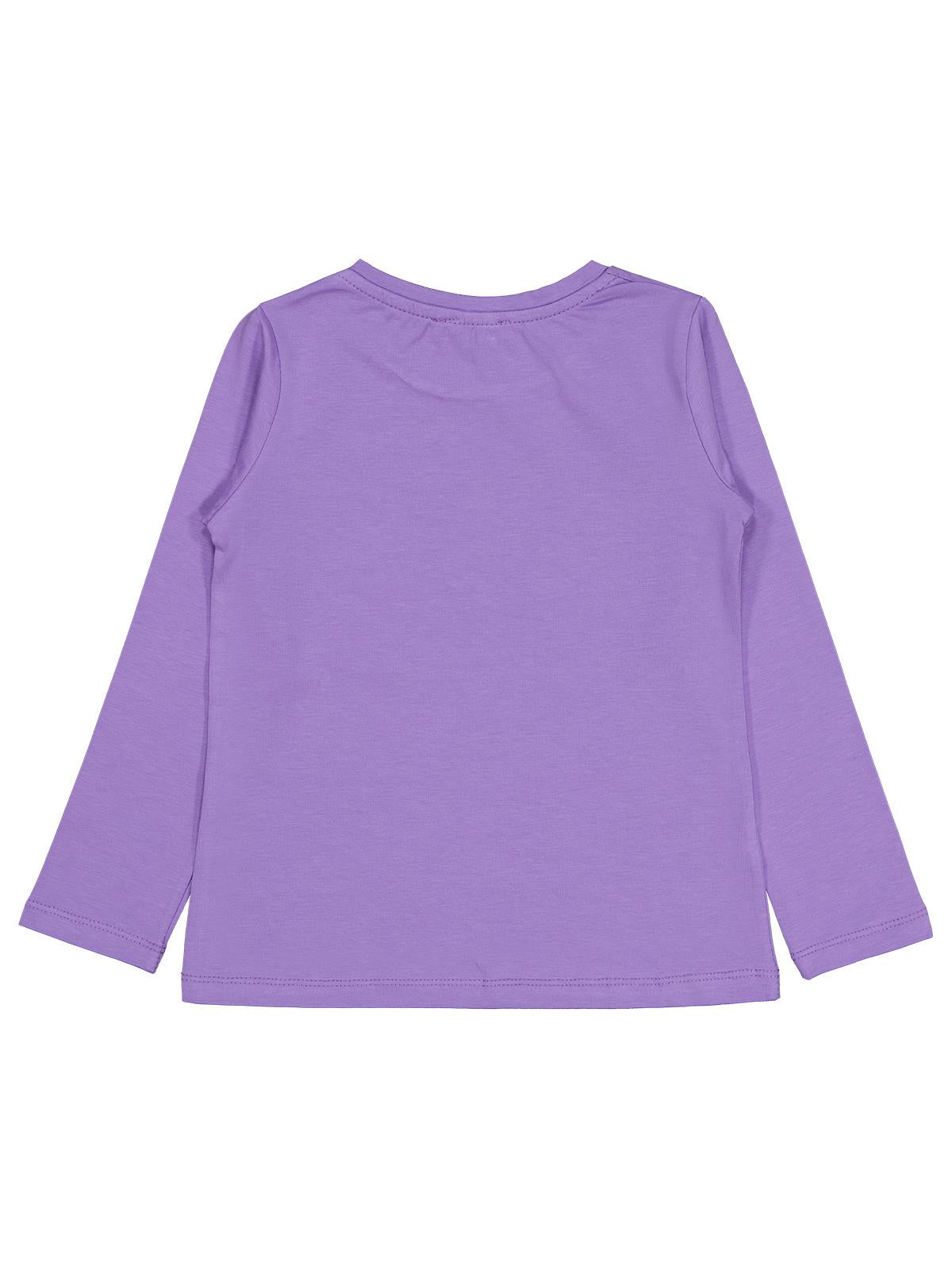 Civil Girls Anime Baskılı 6-9 Yaş Sweatshirt - Lila