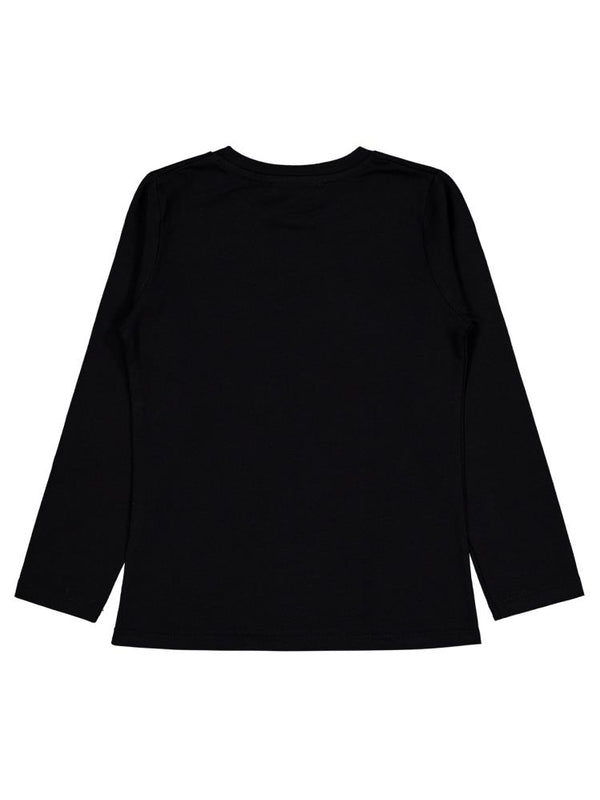 Civil Girls Good Vibes Only Baskılı 6-9 Yaş Sweatshirt - Siyah