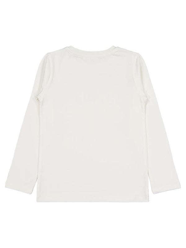 Civil Girls Çiçek Baskılı 6-9 Yaş Sweatshirt - Ekru