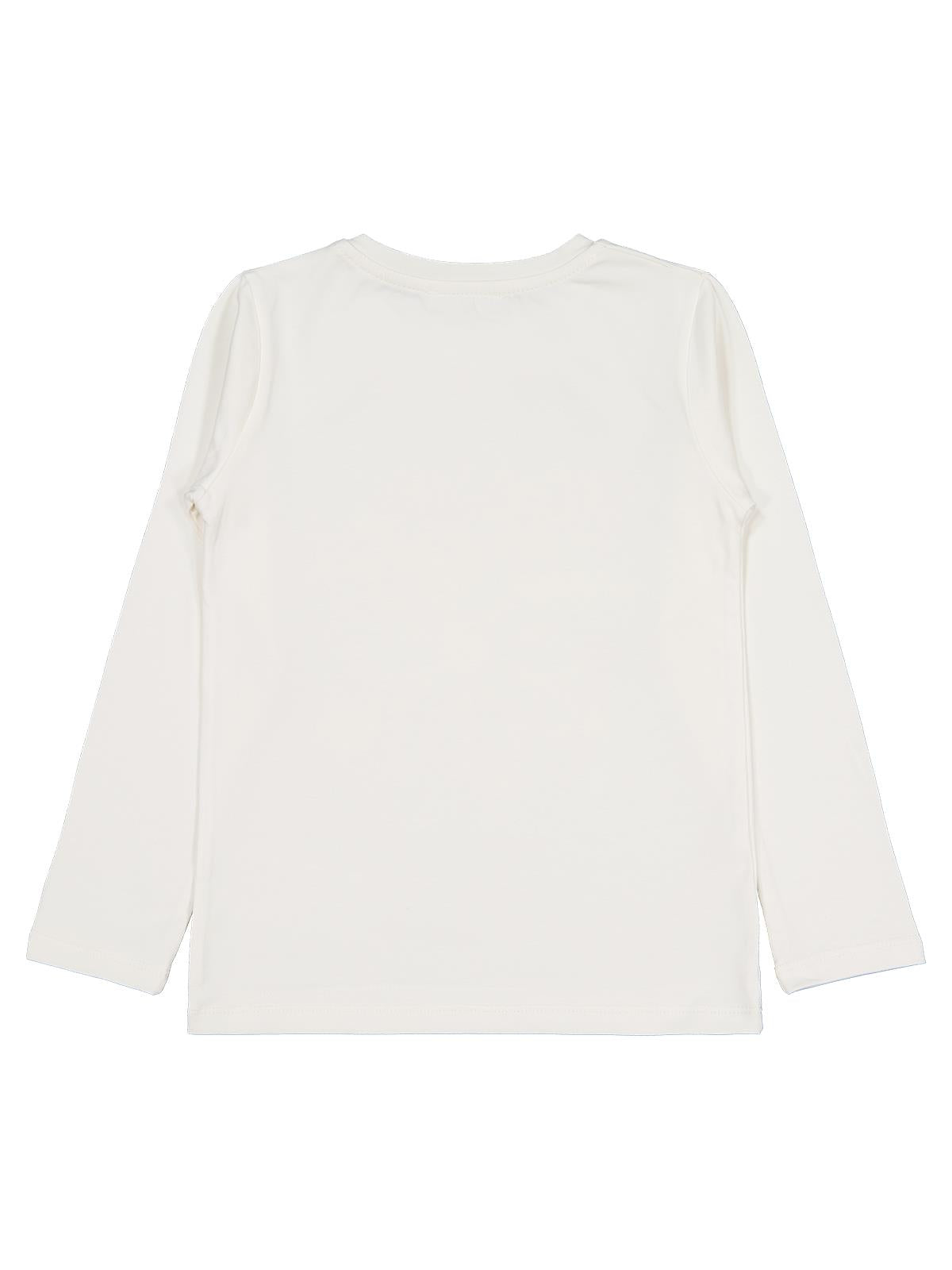 Civil Girls Çiçek Baskılı 6-9 Yaş Sweatshirt - Ekru