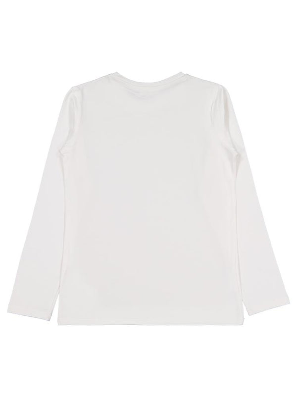 Civil Girls Paris Baskılı 10-13 Yaş Sweatshirt - Ekru