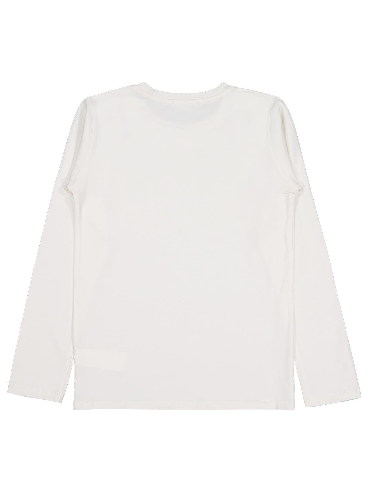 Civil Girls College Baskılı 10-13 Yaş Sweatshirt - Ekru