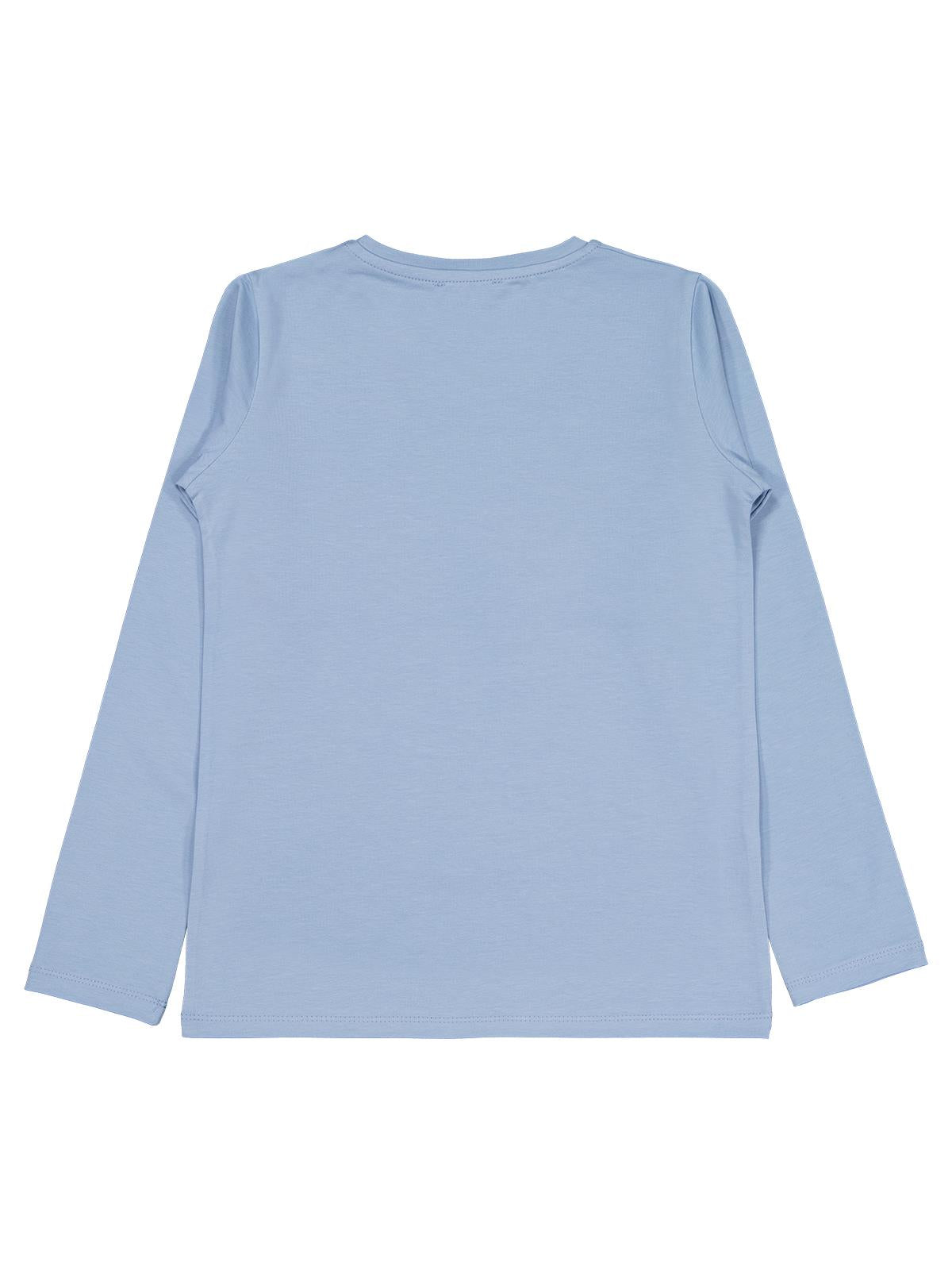 Civil Girls Wonderful Baskılı 10-13 Yaş Sweatshirt - Mavi