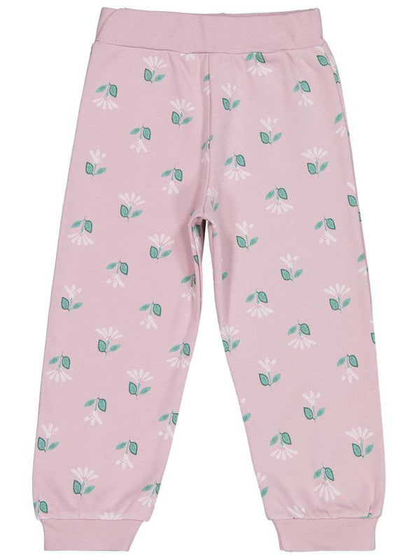 Civil Girls Çıtır Çiçek Baskılıü 2-5 Yaş Eşofman Altı - Pembe