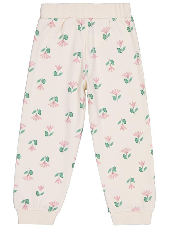 Civil Girls Çıtır Çiçek Baskılı 2-5 Yaş Eşofman Altı - Bej