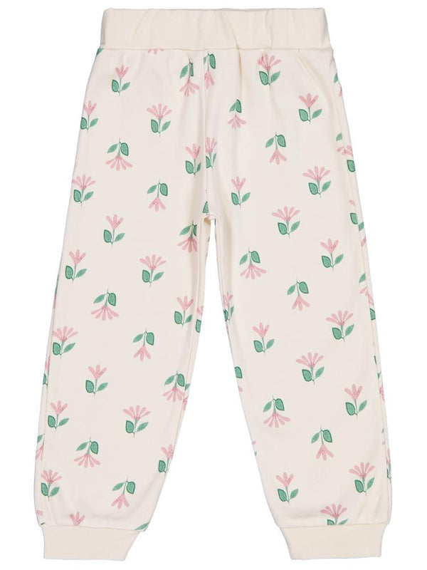 Civil Girls Çıtır Çiçek Baskılı 2-5 Yaş Eşofman Altı - Bej