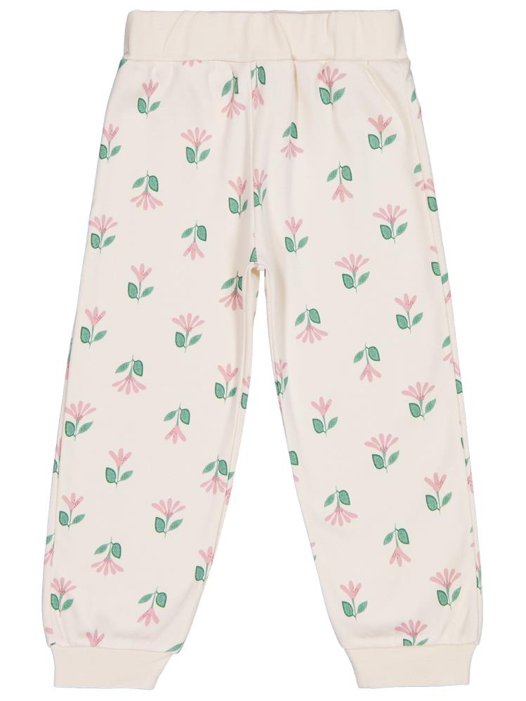 Civil Girls Çıtır Çiçek Baskılıü 2-5 Yaş Eşofman Altı - Bej