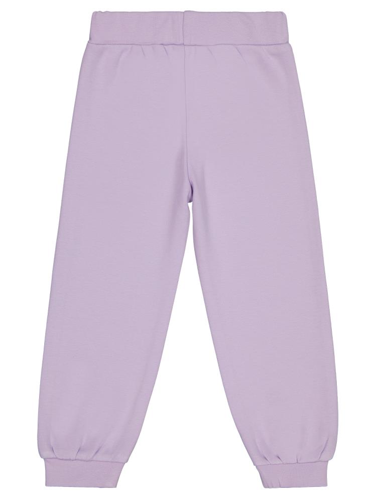 Civil Girls Rainbow Baskılı 2-5 Yaş Eşofman Altı - Lila