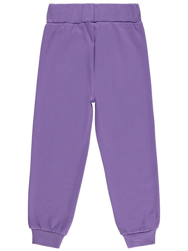 Civil Girls Unicorn Baskılı 2-5 Yaş Eşofman Altı - Lila