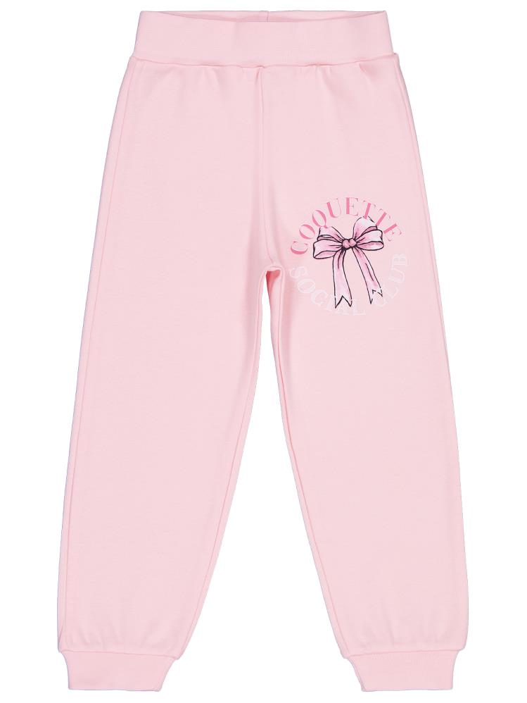 Civil Girls Kurdela Baskılı 2-5 Yaş Eşofman Altı - Pembe