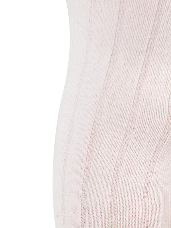 Civil Girls Derbili Fiyonk Aksesuar 3-11 Yaş Kız Külotlu Çorap - Ekru