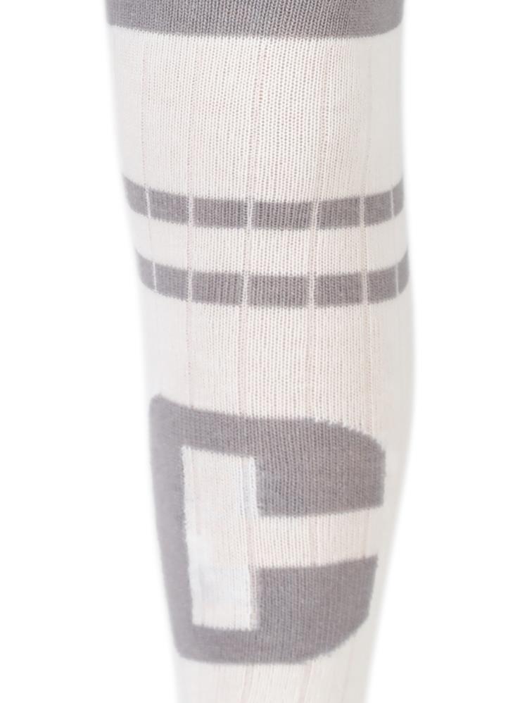 Civil Girls Derbili College 3-11 Yaş Kız Külotlu Çorap - Gri