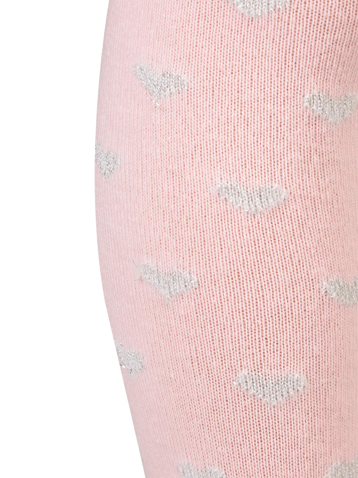 Civil Girls Simli Kalp 3-11 Yaş Kız Külotlu Çorap - Pembe