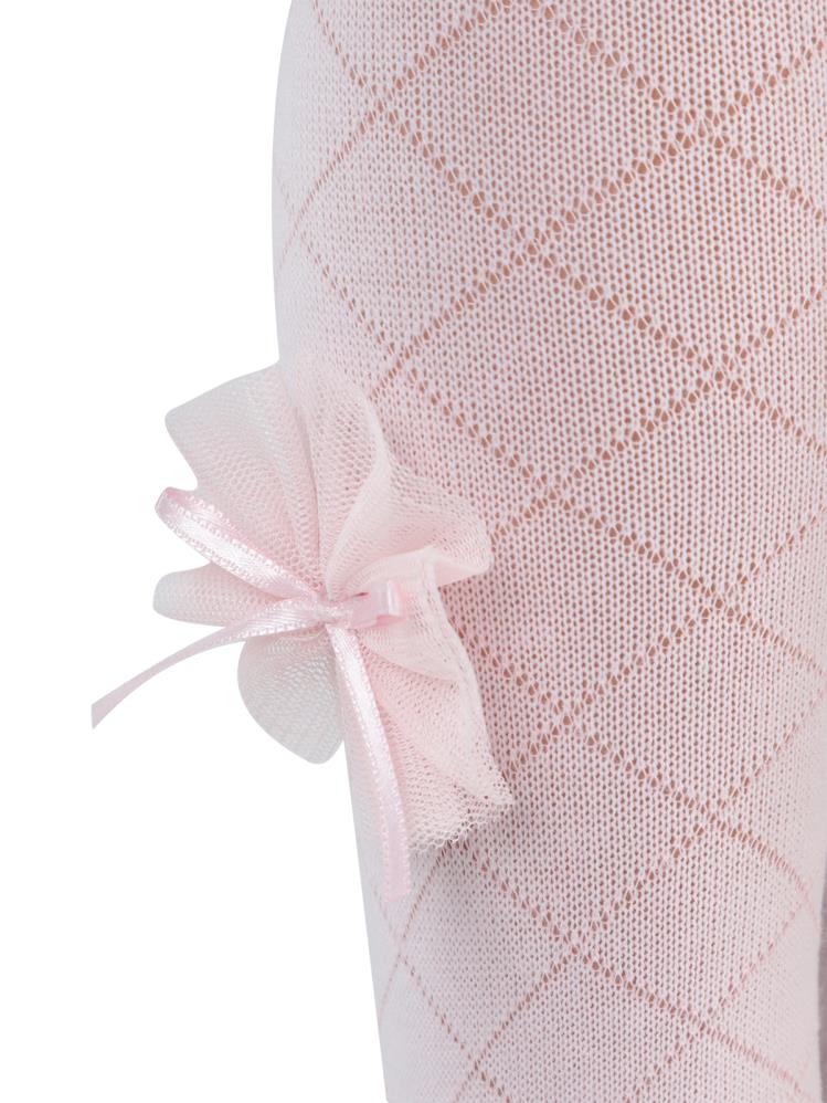 Civil Girls Petek Tüllü Aksesuar 3-7 Yaş Kız Külotlu Çorap - Pembe