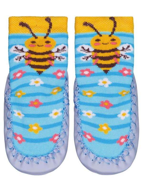 Civil Baby Arı Bebek Kız Havlu Çarık Çorap