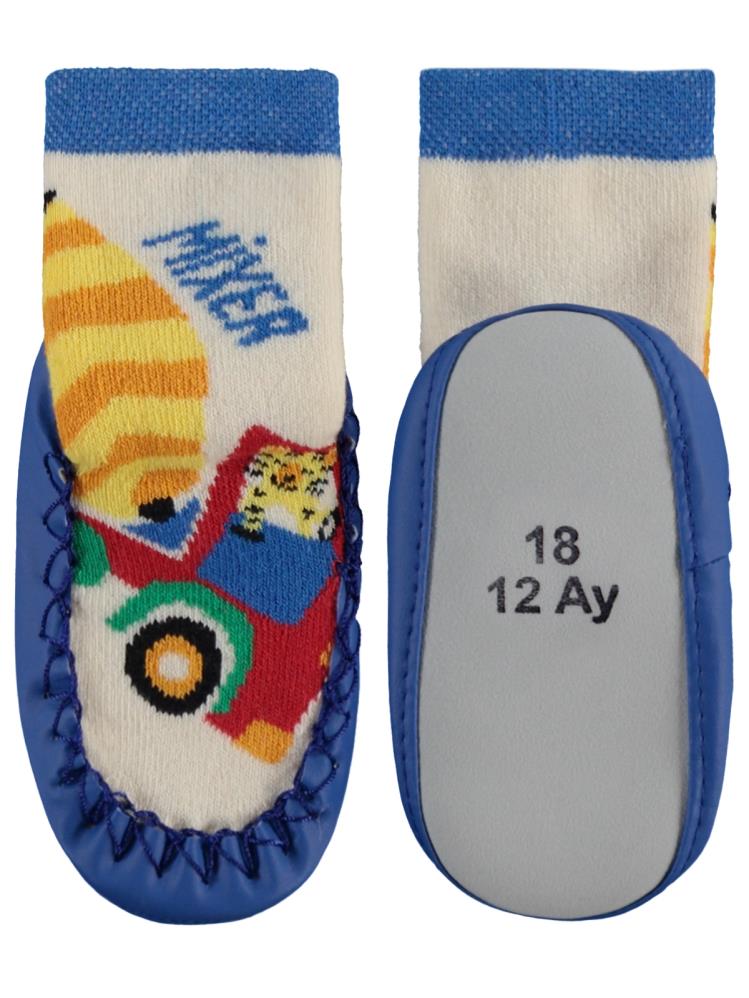 Civil Baby Nixer Bebek Erkek Havlu Çarık Çorap