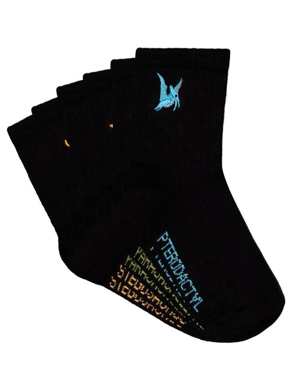 Civil Boys Dinazor Nakış  3'lü 2-12 Yaş Erkek Soket Çorap