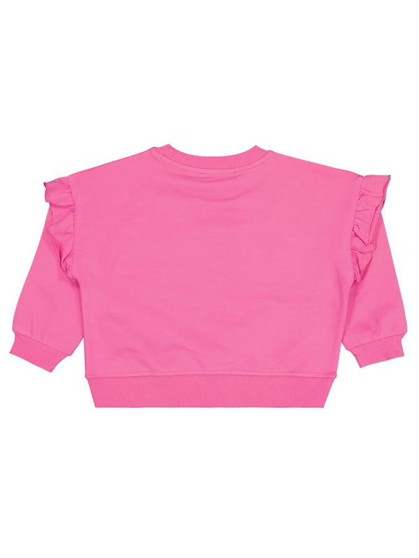 Civil Girls Kalpli Unicorn Baskılı 2-5 Yaş Sweatshirt - Pembe