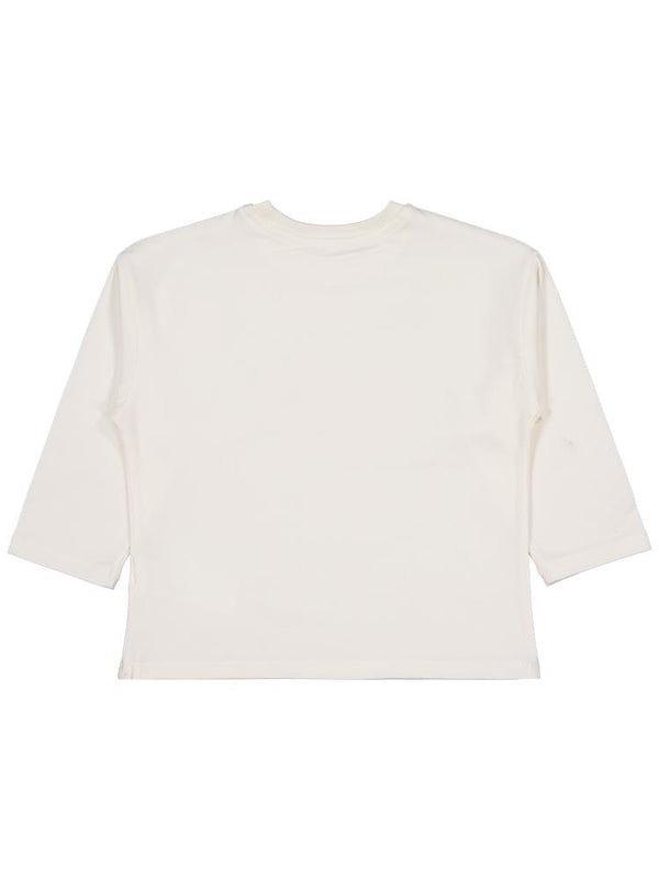 Civil Girls Good Baskılı 2-5 Yaş Sweatshirt - Ekru