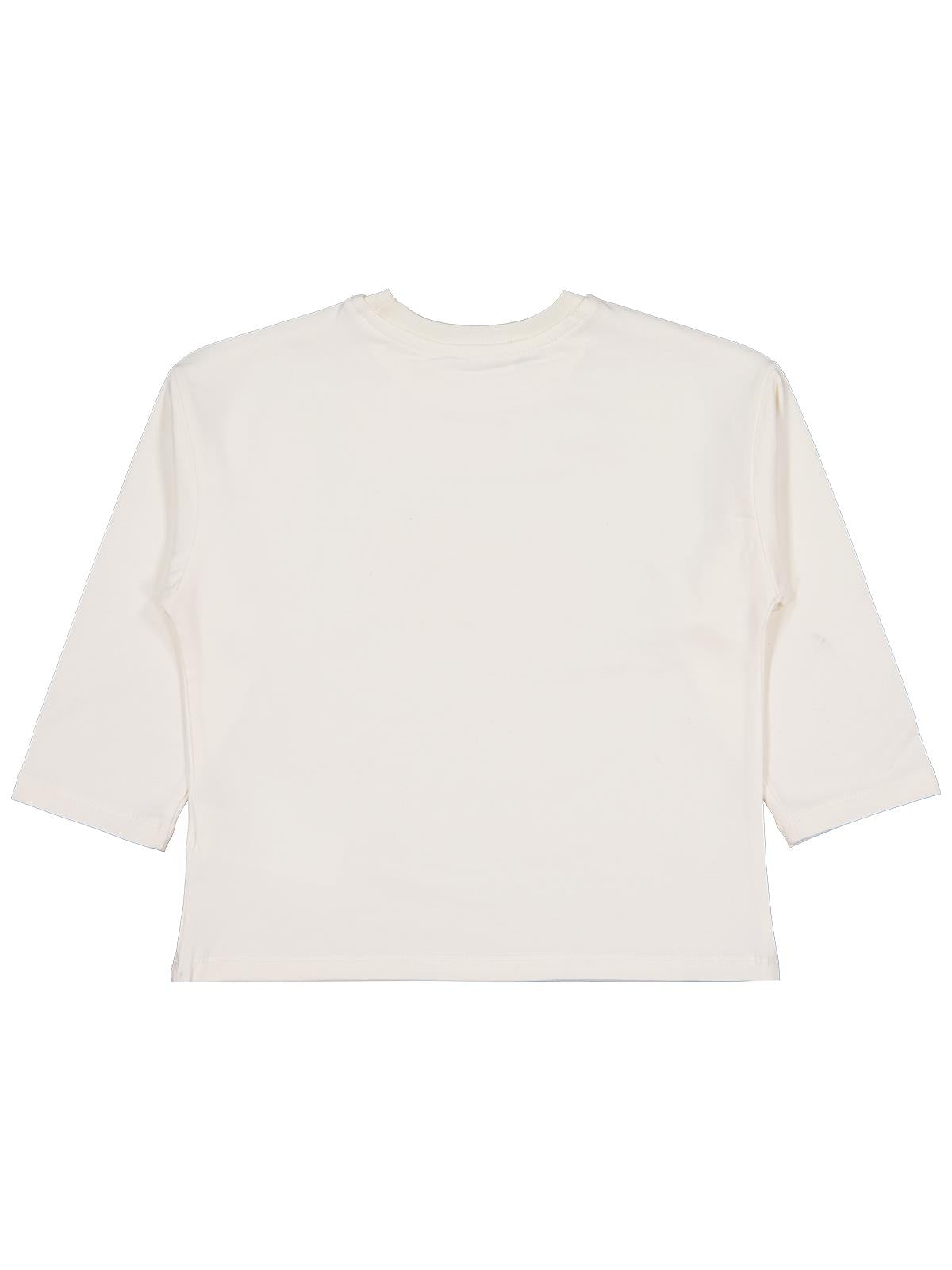Civil Girls Good Baskılı 2-5 Yaş Sweatshirt - Ekru