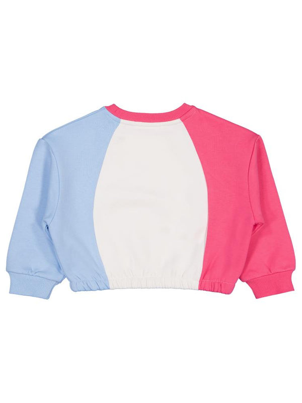 Civil Girls Keep Growing Baskılı 2-5 Yaş Sweatshirt - Ekru