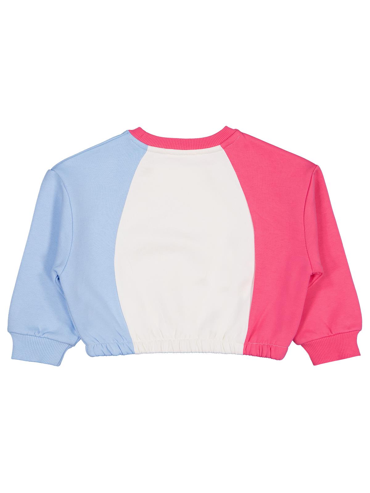 Civil Kız Çocuk Keep Growing Baskılı Sweatshirt | 3 İp Uzun Kol | Okul Kreş ve Günlük Kullanım - Ekru